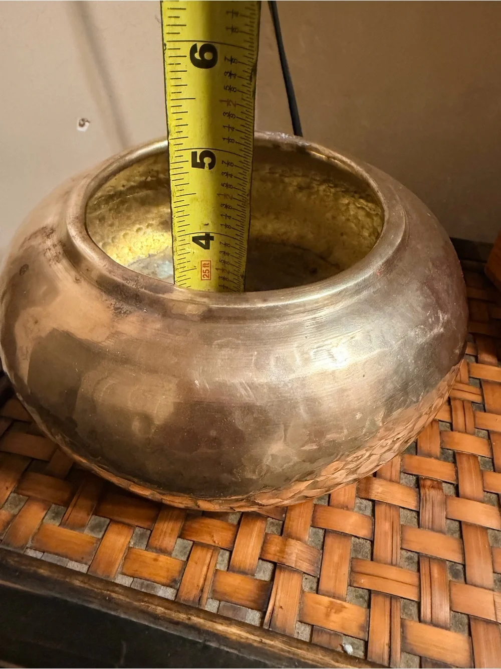 Vintage beautiful hammered